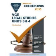 Cambridge Checkpoints VCE Legal Studies Units 3 and 4 2016 and Quiz Me More