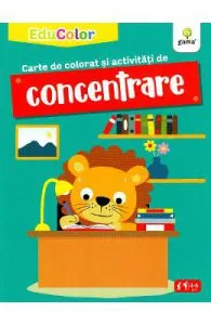 Carte de colorat si activitati de concentrare. EduColor