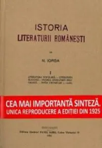 Istoria literaturii romanesti (3 volume) de Nicolae Iorga