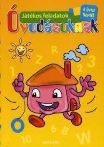 Jatekos feladatok ovodasoknak (narancssarga) - 4 eves kortol