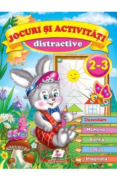 Jocuri si activitati distractive 2-3 ani