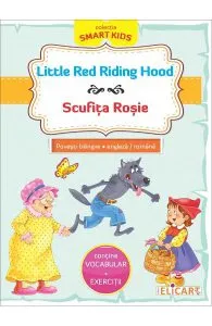 Little Red Riding Hood. Scufita Rosie de Fratii Grimm