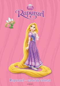 Rapunzel - carte de colorat