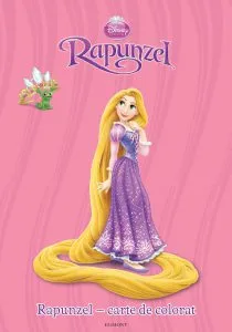 Rapunzel - carte de colorat