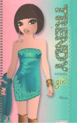 Trendy model girl. Alicia