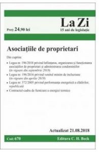 Asociatiile de proprietari. Act la 21.08.2018