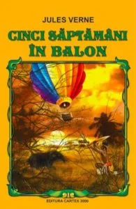 Cinci saptamani in balon de Jules Verne