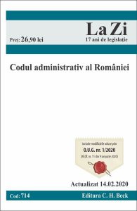 Codul administrativ al României. Actualizat la 14.02.2020
