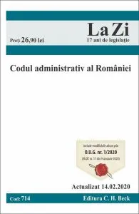 Codul administrativ al României. Actualizat la 14.02.2020