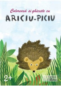 Coloreaza si ghiceste cu Ariciu Piciu pentru 2 ani  