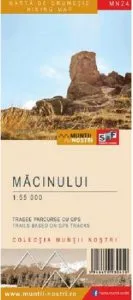 Harta de drumetie. Muntii Macinului