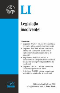 Legislaţia insolvenţei