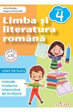 Limba si literatura romana - Clasa 4 - Caiet de lucru