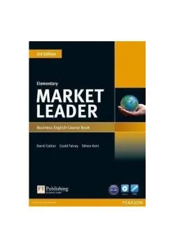 Market Leader 3rd Edition A2 Elementary Business English Course Book with DVD-ROM de David Cotton