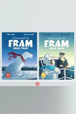 Pachet Seria Aventurile lui Fram, ursul polar de Adrian Barbu