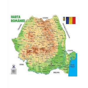 Planșă. Harta României