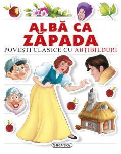 Povesti clasice cu abtibilduri - Alba ca zapada