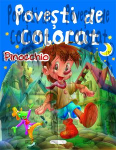 Povesti de colorat - Pinocchio