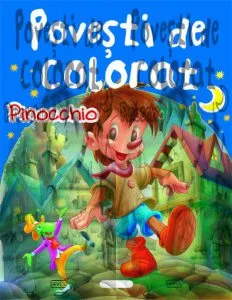 Povesti de colorat - Pinocchio