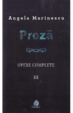 Proza. Opere complete vol 3