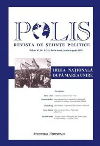 Revista Polis - Vol. VI, nr. 3 (21) /iunie – august 2018
