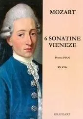 Sase sonatine vieneze pentru pian de Wolfgang Amadeus Mozart