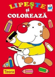 Seria Lipeste si coloreaza - Catelusul