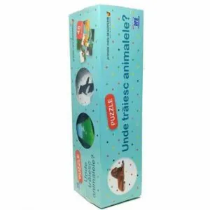 Unde traiesc animalele? - puzzle de Gallimard Jeunesse