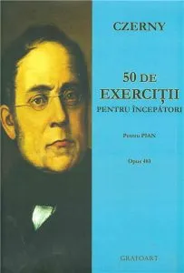 50 de exercitii pentru incepatori, pentru pian, opus 481