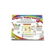 Alfabetul vesel ilustrat. 40 de planse A3