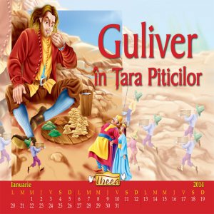 Calendar 2014. Guliver in Tara Piticilor