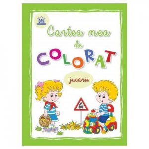Cartea mea de colorat - jucarii