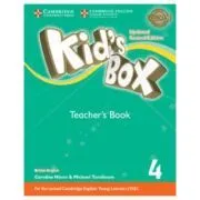 Kid's Box Level 4 Teacher's Book 2ed. de Caroline Nixon
