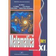 Matematica M1. Manual clasa a 11-a