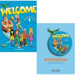 Pachet Engleza Welcome 1. Manual si caiet pentru clasa a 3-a