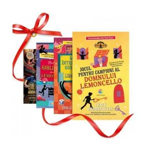 Pachet Lemoncello (Vol. 1-4) de Chris Grabenstein
