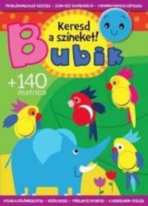 Bubik - Keresd a szineket - Keszsegfejleszto foglalkoztato   140 matricaval