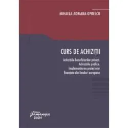 Curs de achizitii de Mihaela Adriana Oprescu