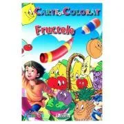 Fructele. Carte de colorat de Valentin Cristescu