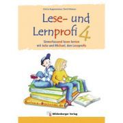 Lese- und Lernprofi 4 Schulerarbeitsheft silbierte Ausgabe Leseheft
