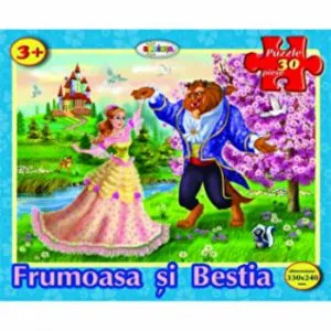 Puzzle - Frumoasa si Bestia (30 piese)
