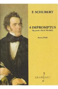 4 impromptus pentru pian de Franz Schubert