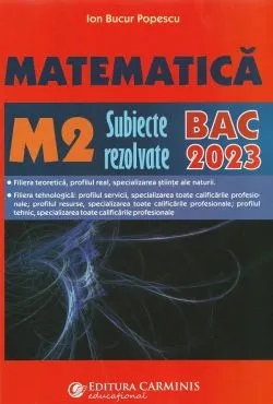 Bac 2015 Matematica M2 Subiecte Rezolvate
