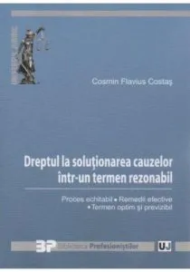 Dreptul la solutionarea cauzelor intr-un termen rezonabil de Cosmin Flavius Costas