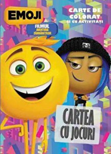 Emoji. Cartea cu jocuri. Carte de colorat si cu activitati
