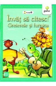Invat sa citesc! Greierele si furnica 5 ani+