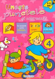 Uneste punctele si coloreaza, Vol. 4