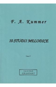 10 studii melodice. Opus 57 pentru violoncel