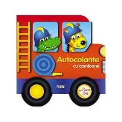 Autocolante cu camioane. Construieste vehicule cu autocolante