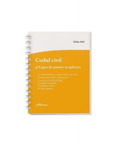 Codul civil și Legea de punere în aplicare. Actualizat la 1 septembrie 2019 – spiralat